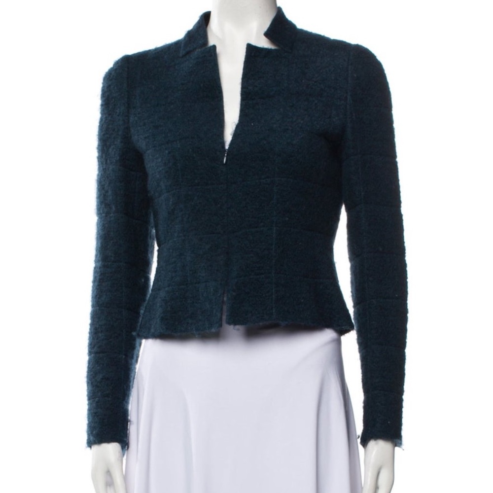 Akris Vintage Navy Blue Jacket